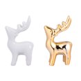 thumbnail image 1 of MasteelfCA 2pcs Elk Jewelry Display Stand Ceramic Art Earring Necklace Display Holder, 1 of 8