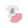 Awkward Styles 6th Birthday Shirt Princess Dress Ballet Outfit Birthday Girl Tutu Skirt Set