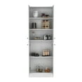thumbnail image 2 of Newboti Furniture Pantry Cabinet Coahoma, Kitchen, White 42574, 2 of 9
