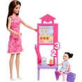 thumbnail image 3 of Playset Barbie Careers Teacher con muñeca a la moda y acceso., 3 of 6
