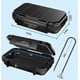 thumbnail image 3 of Caja fuerte portátil, caja de seguridad con combinación de contraseña de cuatro dígitos, caja de seguridad impermeable antirrobo de cuerda de alambre extraíble, adecuada para la playa,, 3 of 5
