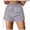Gray, variant on Womens 5" Athletic Running Shorts Workout Hiking Shorts Quick Dry Active Shorts High Waisted Tie Side Athletic Shorts