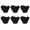 thumbnail image 1 of 50 piezas de ropa interior desechable negra de talla única que se adapta a la mayoría de ropa interior de viaje portátil para turismo al aire libre en hoteles, 1 of 15