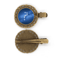 thumbnail image 1 of Barrette Épingle à Cheveux Étoiles Chanceuses Belles Broche, 1 of 3