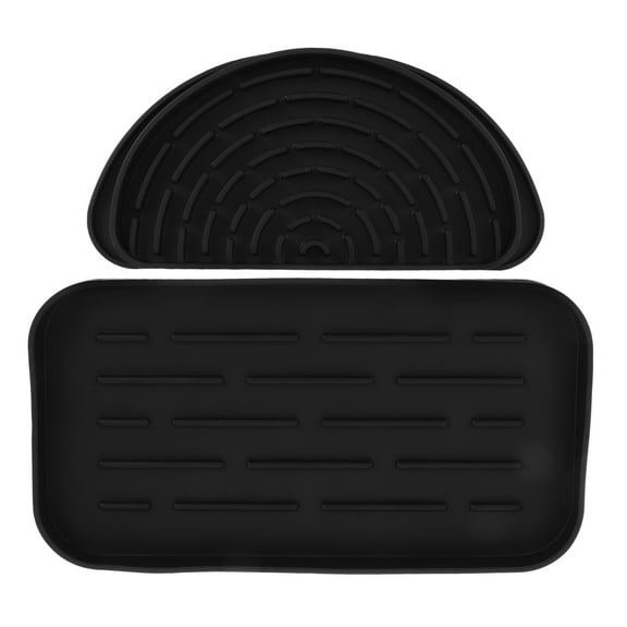 Masteelf 1 Set of Fridge Drip Catcher Drip Tray Water Dispenser Drip Catcher Replacement and Kitchen Drying Mat Set