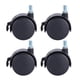 thumbnail image 3 of 4 ruedas universales de 2 pulgadas con freno silencioso, ruedas giratorias de 360 grados, suministro de muebles, 3 of 15