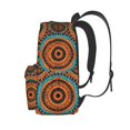 thumbnail image 3 of Disketp African Tribal Style Mochila Escolar de Gran Capacidad y Peso Ligero, Mochila de Viaje Ideal para Escuela, Trabajo y Uso Diario, Cómoda y con Estilo, 3 of 8
