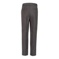 thumbnail image 3 of RGM Boys Dress Pants - Hidden Expandable-Waist Flat-Front Skinny fit Slacks - Poly Rayon By Giovanni Uomo Black 5, 3 of 4