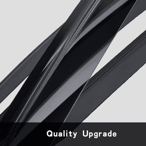 Side Window Visor Rain Guards — Out-Channel, Compatible with 2015-2022 Ford F150 Crew Cab 4 pcs Dark Smoke Wind Deflectors, UV-Resistant