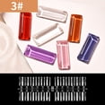 thumbnail image 4 of Happydeer 24Pcs/Set Nail Display Tip Various Shapes High Transparent Lightweight Nail Art Tips Display Practice Sticks for Manicure, 4 of 13