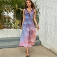 thumbnail image 5 of Mermaid Fish Scales Sleeveless Dress Female Clothing Dress Women Summer 2025 Dress, 5 of 7