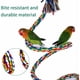thumbnail image 4 of Cuerda de 59 pulgadas con cascabel y columpio de 7 pulgadas para cacatúas, paquete de 2 juguetes de columpio para periquitos, 4 of 5