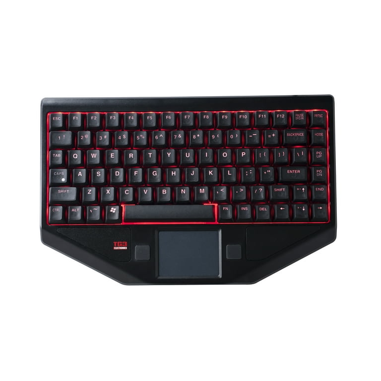 TG3 Electronics KBA-BLT-5RBUVS 82 Key Backlit Touchpad USB
