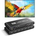 thumbnail image 1 of Tv Wall Controller 4K 2x3 HDMI/USB-C Video Wall Controller Support 1HDMI/Type-C USB Input 4HDMI+1SPDIF Audio Output 180° Rotate RS232 IR Remote, 1 of 7