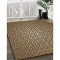 thumbnail image 3 of Ahgly Company Machine Washable Indoor Square Transitional Camel Brown Area Rugs, 4' Square, 3 of 7