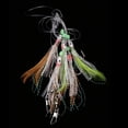 thumbnail image 3 of 2x Pesca Señuelo Aparejos Cebo Jigs Sharpla Señuelo Suave Señuelo Cadena Cristal Gancho de Púas con Barril Giratorio, 3 of 8