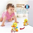 thumbnail image 6 of MOONTOY Duck Toy, Musical Toys for 1 Year Old Girls, Musical Baby Toys 6 12 Month Gift for 1 2 3 years old Toddler, Interactive Early Educational Baby Toy with Light and Sound, Kids Gift Boy & Girl, 6 of 8