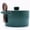 Blue B, variant on 12 oz Ceramic Salt Cellar with Lid & Wooden Spoon,Countertop Salt Container,Sugar Bowl,Spices Jar| Artisan Kitchen Decor