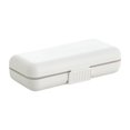 thumbnail image 1 of Weekly Pill Organizer with Adjustable Compartments, Portable Medication Dispenser for Vitamins or Supplements, Compact & Travel-Friendly Design, 1 of 5