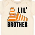 thumbnail image 4 of Inktastic Lil Brother with Construction Cones Boys Baby Bodysuit, 4 of 5