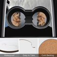 thumbnail image 5 of Custom Photo Car Coasters, Wooden Non-Slip Cup Holder Coasters for Car, Personalized Car Decoration Gifts, Set of 2, 5 of 9