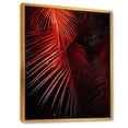 thumbnail image 2 of Designart "Monochromatic Photo Of Red Palm Trees I" Palms & Palm Trees Floater Framed Wall Art Prints, 2 of 5