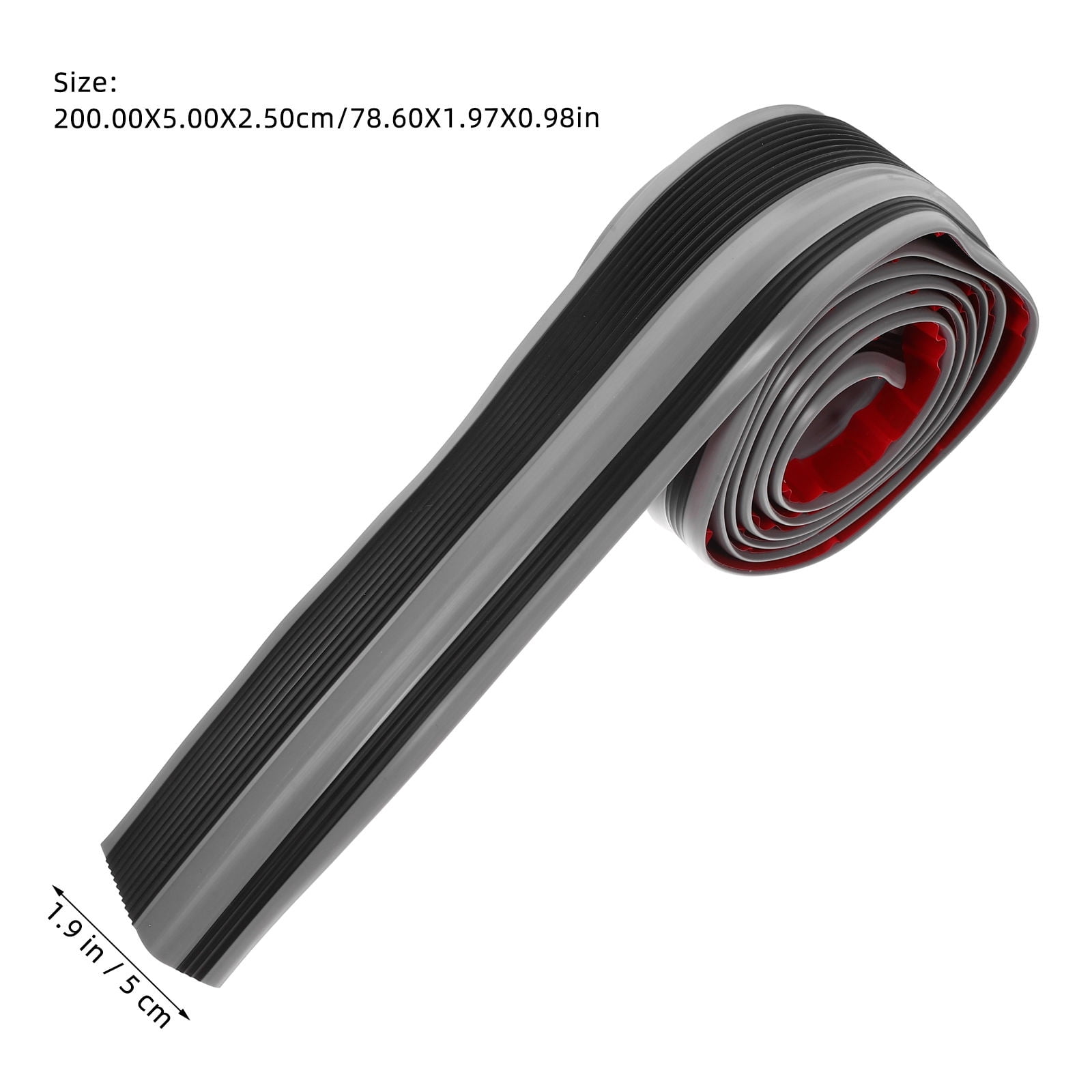 Hemobllo 1 Roll Anti- Stair Treads PVC Black Gray Grip Tape for Indoor Stairs Home Safety