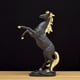 thumbnail image 1 of Figura clásica de caballo de resina, regalos perfectos, estatua hermosa de Animal para la habitación del hogar, 1 of 8