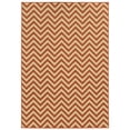 thumbnail image 1 of Oriental Weavers Riviera 3'7" x 5'6" Machine Woven Rug in Orange, 1 of 1