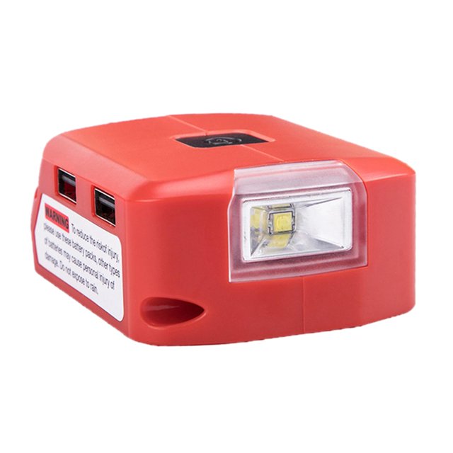 Adaptador de Fuente de Alimentación de 18 V 2 Puertos USB para Baterías de Gloria Adaptador de corriente
