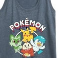 thumbnail image 3 of Pokémon - Scarlet & Violet Starters - Women's Racerback Tank Top, 3 of 5