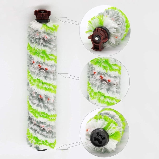 Rouleaux de brosse et filtres de remplacement multi-surfaces