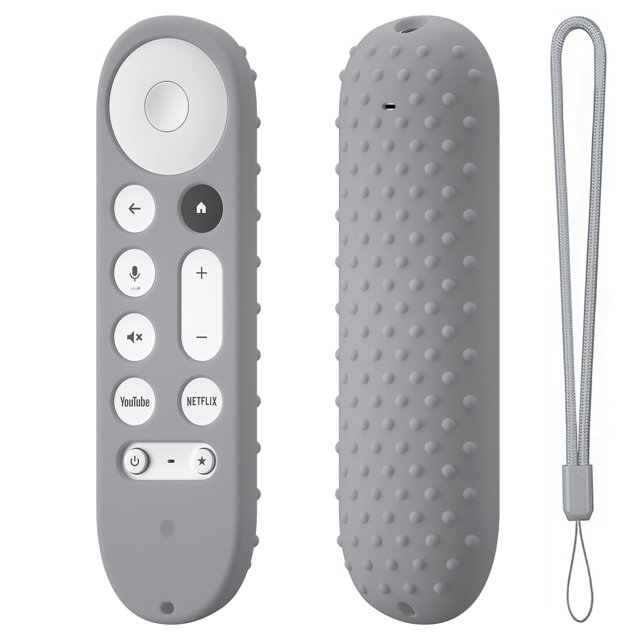 Fundas protectoras para control remoto de silicona de Google para Google TV Streamer 4K TV 2024 para control remoto Google GY3LE
