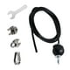 thumbnail image 1 of Kit de cuerda de alambre de material acero, peso DIY, longitud múltiple ajustable de tope de goma, reemplazo desplegable LAT para equipo de DYNWAVEMX Cuerda de alambre de gimnasio, 1 of 8