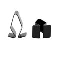 thumbnail image 2 of Unique Bargains 20pcs Black Car Truck Console Dash Dashboard Trim Fastener Metal Retainer Clips, 2 of 2