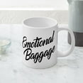 thumbnail image 5 of CafePress - Emotional Baggage Mugs - 20 Oz White Ceramic Mega Mug, 5 of 5