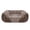Beige, variant on Soft Calming Sleeping Puppy Bed, Rectangle Washable Orthopedic Dog Bed, Large Dog Bed for Large Medium Small Dogs, Durable Pet Cuddler with Anti-Slip Bottom, Gray, 20inch