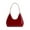 Red, variant on LAVA Women's Hobo Shoulder Bags Top Handle Handbag Zipper Purses Crescent Underarm Bag (Coffee)