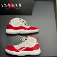 thumbnail image 2 of Ni - ke Size 6 - Ni - ke Air Jordan 11 Retro GS Cherry Men's Shoes - Ships Now, 2 of 5