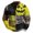 Earthy Yellow, variant on GrmtClth Men's Long Sleeve Halloween Party Golf Shirts Spliced Color Block Spooky Witch Pumpkin Skeleton Design Relaxed Fit Stretch Casual Holiday Pullover Tops Dark Gray 3XL