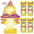 thumbnail image 2 of Little Trees Air Freshener Sunset Beach Fragrance 24-Pack, 2 of 9