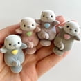 thumbnail image 5 of Original Japan Kawaii Gashapon Cute Aquarium Flocked Otter Figure Capsule Toys Anime Figurine Cute Doll Decor Gift, 5 of 5