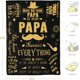thumbnail image 5 of LHSHID Papa Gifts Blanket Gifts for Papa Papa Gifts from Grandchildren Papa Birthday Gifts Best Papa Gifts Birthday Gifts for Papa Dad Daddy Papa Gift Ideas Soft Throw Blanket 30"x40", 5 of 7