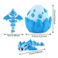 thumbnail image 6 of 4PCS 3D Printed Elements Theme Mini Dragon 3D Easter Eggs with Mini Dragon Inside, Mini Easter Eggs Fidget Toy 3D Articulated Dragon Eggs Mystery Dragon Egg Easter Basket Stuffers Surprise, 6 of 9