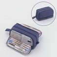 thumbnail image 4 of Under $1 Pencil Case, Hwkond Solid Color Pencil Case Large Capacity Four Open Pencil Case Stationery Box for Men And Women Multifunctional Solid Color Pencil Case Back to College, 4 of 8