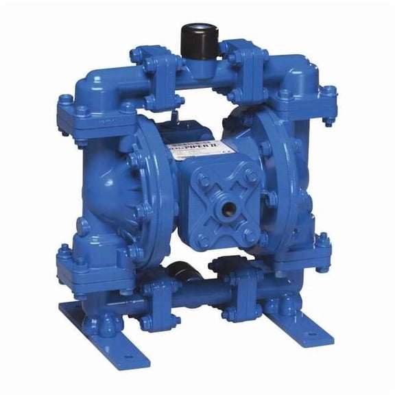 Sandpiper DblDiaphPmp,FNPT,TPV/UHMW PE,1/4in,15gpm S05B1A1WANS000.