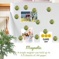thumbnail image 3 of Strong Refrigerator Magnet Fridge Sticker, Well Textured Yellow-Green Palm Leaves 12Pcs Beautiful Photo Decorative Magnet Set, Small Round Crystal Glass Craftwork for Refrigerator Decor, 3 of 4