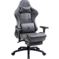 thumbnail image 1 of Silla Gamer Dowinx Elite LS6689S Ergonómica Ejecutiva Reclinable con Masaje y Reposapiés – Cuero Premium, 1 of 10
