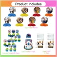 thumbnail image 2 of Mamma Mia Party Supplies Decor Cups Fans Decorations Honeycomb Centerpieces Cake Toppers, 2 of 6