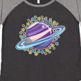 thumbnail image 4 of Inktastic Planet Saturn with Stars Women's Plus Size T-Shirt, 4 of 5